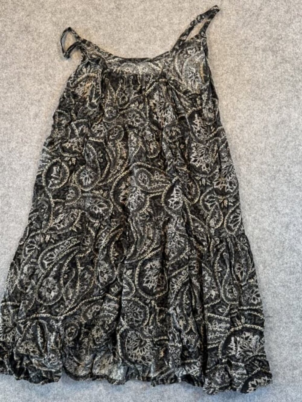 Mossimo Paisley Tiered Sundress